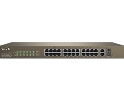 24 Port Smart PoE Switch 2 Uplink