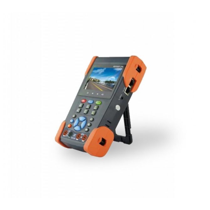 CCTV Tester 3.5'' for IP Camera, Analog, HD-TVI and Multimeter