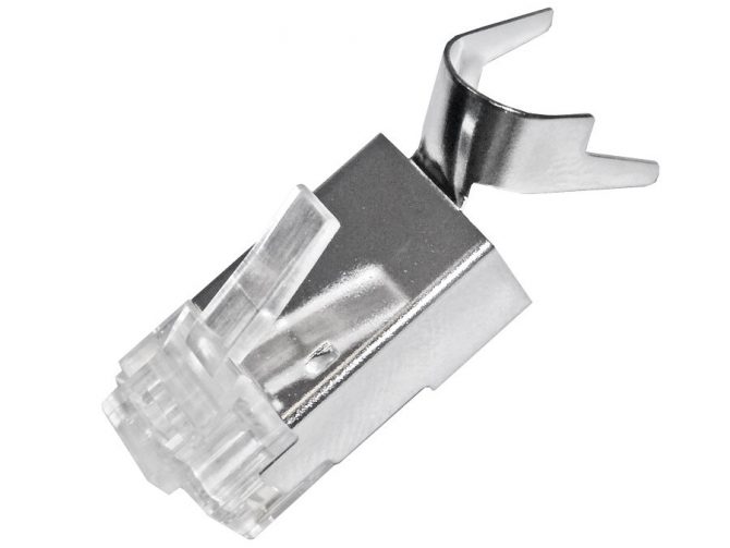 RJ45 Cat6 UTP Plug Shielded