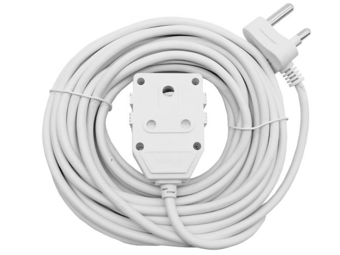 10m Extension Lead with 2 sockets