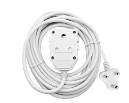 5m Extension Cord with 2 sockets